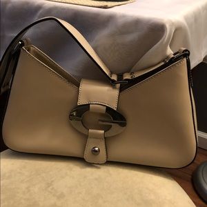 Tan Guess mini bag